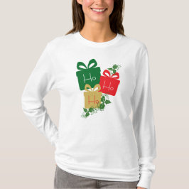 Camiseta Ho ho ho Colorful Gift