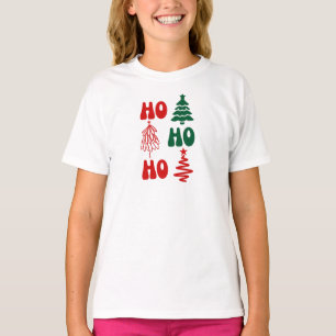 CAMISETA HO HO HO FELIZ NAVIDAD