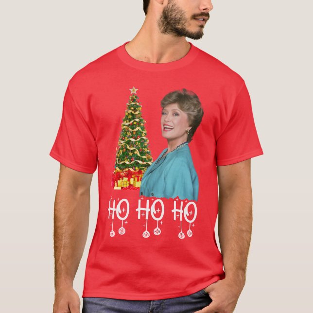 Camiseta Ho Ho Ho Ho Blanche Devereaux - Chicas de oro (Anverso)