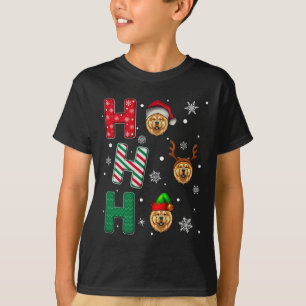 Camiseta Ho Ho Ho Ho Chow Chow Perro Lover Navidades coinci