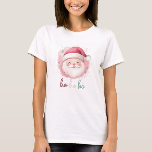 Camiseta Ho Ho Ho Ho Cute Santa Shirt
