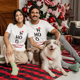 Camiseta Ho Ho Ho Ho: Feliz Navidad