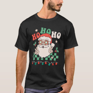 Camiseta Ho Ho Ho Ho Feliz Navidad Nochebuena Santa Claus G