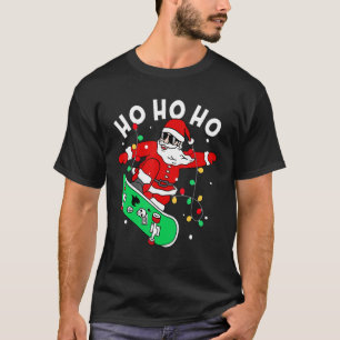 Camiseta Ho Ho Ho Ho Feliz Navidad Noches alumbran Santa Sk