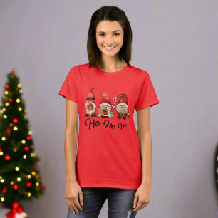 Camiseta ¡Ho Ho Ho Ho Ho Ho! Navidades de Gnomes Nórdicos