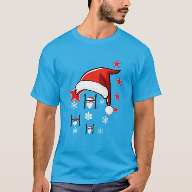 Camiseta Ho Ho Ho Ho Style T-Shirt Los Navidades Más Altos (Anverso)