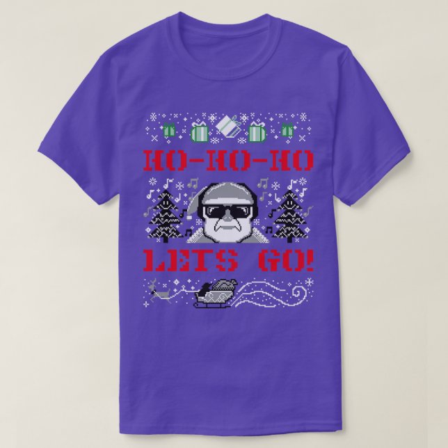 Camiseta Ho Ho Ho Ho Xmas (Diseño del anverso)