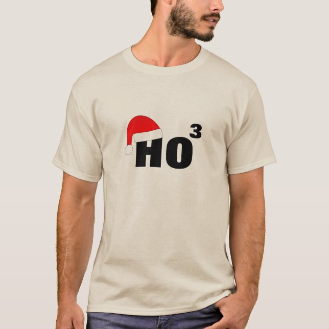 Camiseta Ho Ho Ho Kerst t-shirt (Anverso)