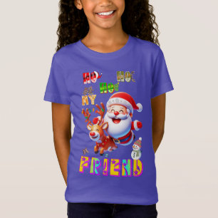 Camiseta Ho Ho Ho Mi Querido Amigo