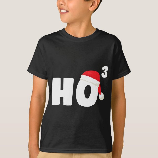 Camiseta HO HO HO Navidades de la cama Xmas Divertido regal (Anverso)