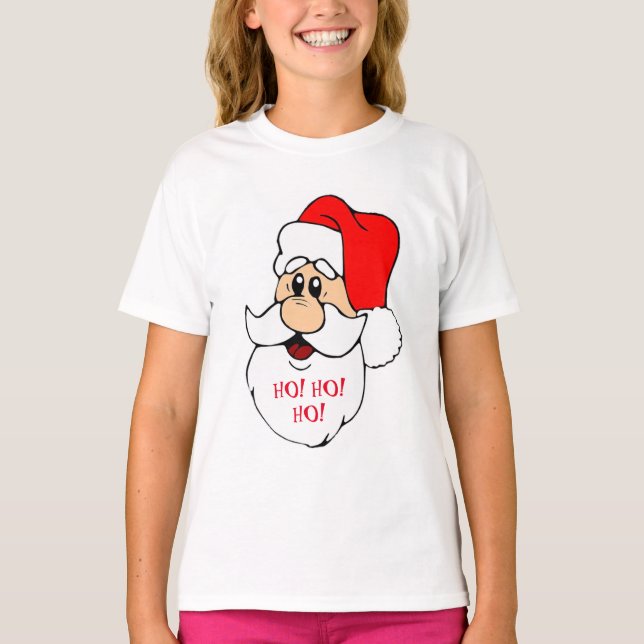 Camiseta Ho Ho Ho Santa (Anverso)