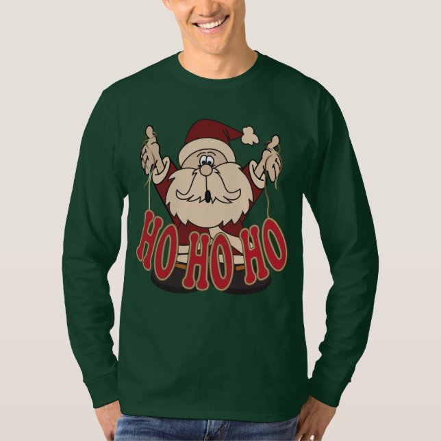Camiseta Ho Ho Ho Santa Claus | Navidad (Anverso)