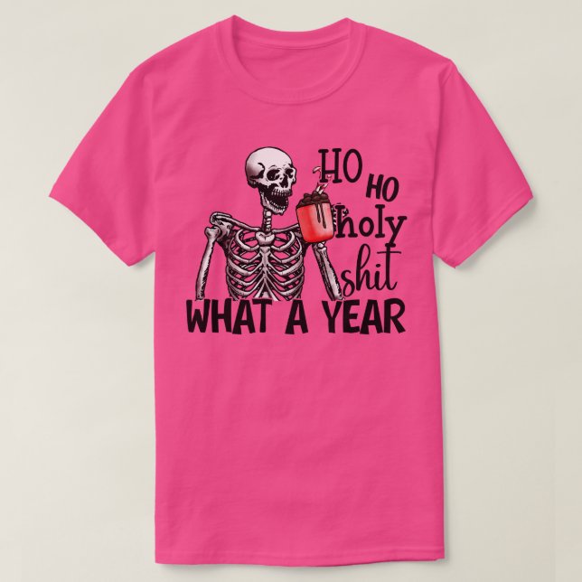 Camiseta Ho Ho Holy Qué Año 2020 (Diseño del anverso)