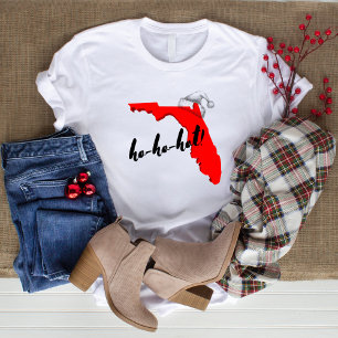 Camiseta ¡ho-ho-hot! Invierno de Navidades divertidos de Fl
