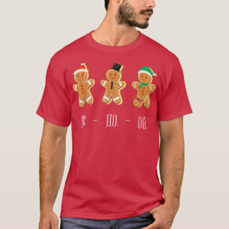 Camiseta HO HO OH Funny Christmas Baking Gingerbread