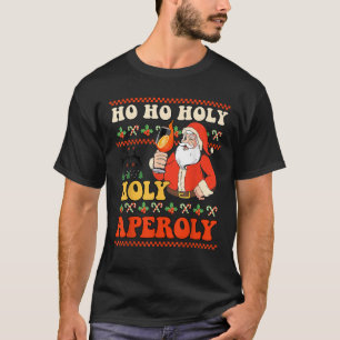 Camiseta HO HO SANTO APEROLY X SANTA SPRITZ Aperollin Alegr
