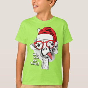 Camiseta Ho Ho Y’all Giraffe Boys T-Shirt