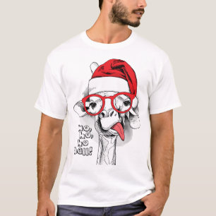 Camiseta Ho Ho Y’all Giraffe Men