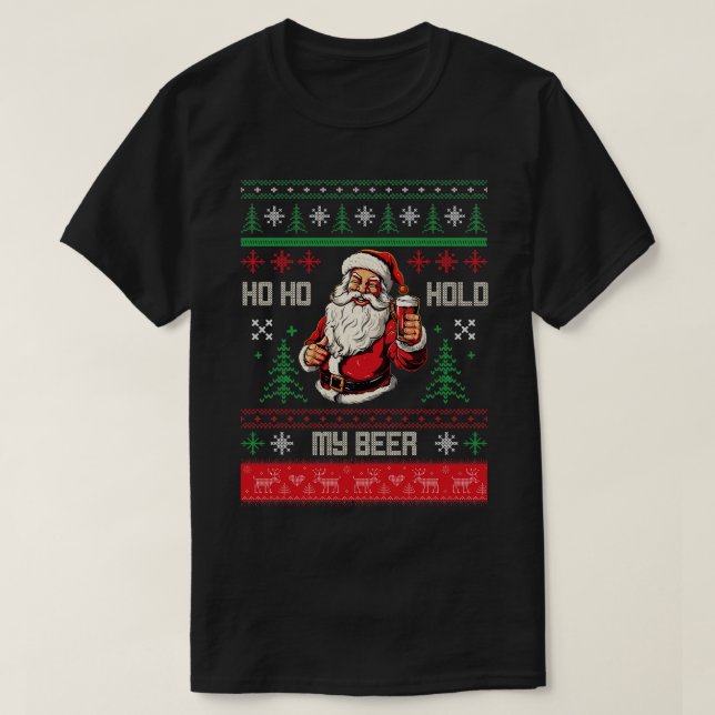 Camiseta Ho Hold My Beer (Diseño del anverso)