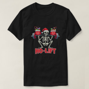 Camiseta Ho-Lift - Skeleton Santa Navidades T-Shirt Design