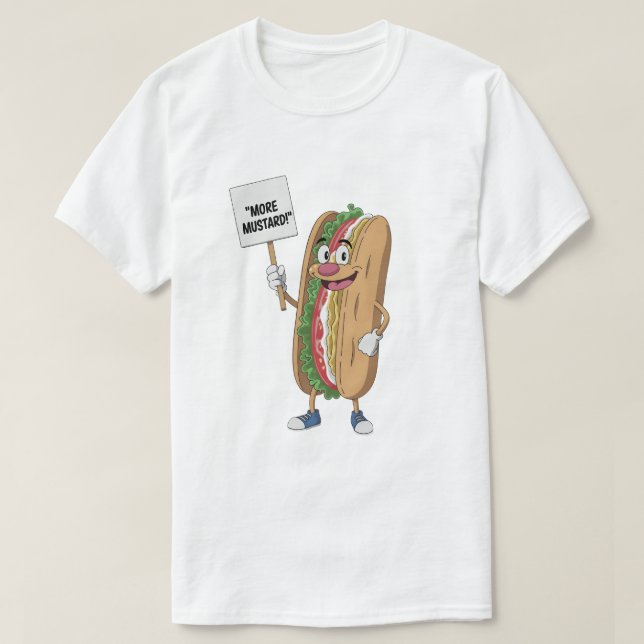 Camiseta Hoagie de protesta (Diseño del anverso)