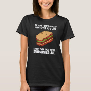 Camiseta Hoagie Sub Artist And Sandwich Maker - Caza De Sa