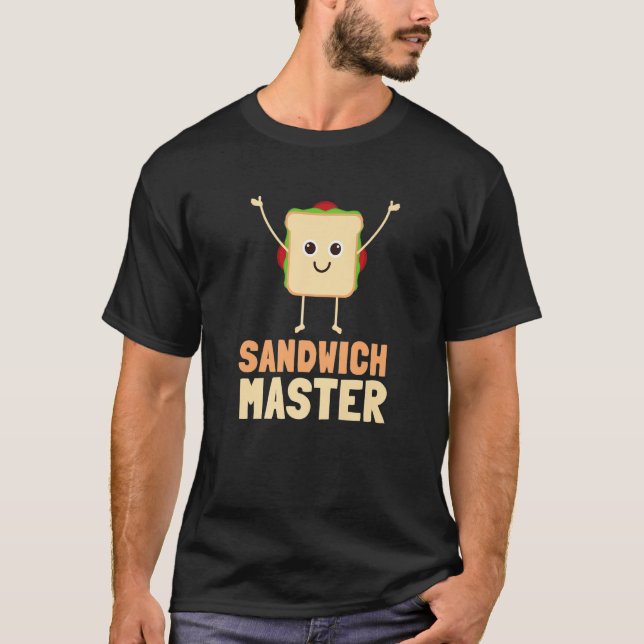Camiseta Hoagie Sub Artist And Sandwich Maker - Mamáes Sand (Anverso)