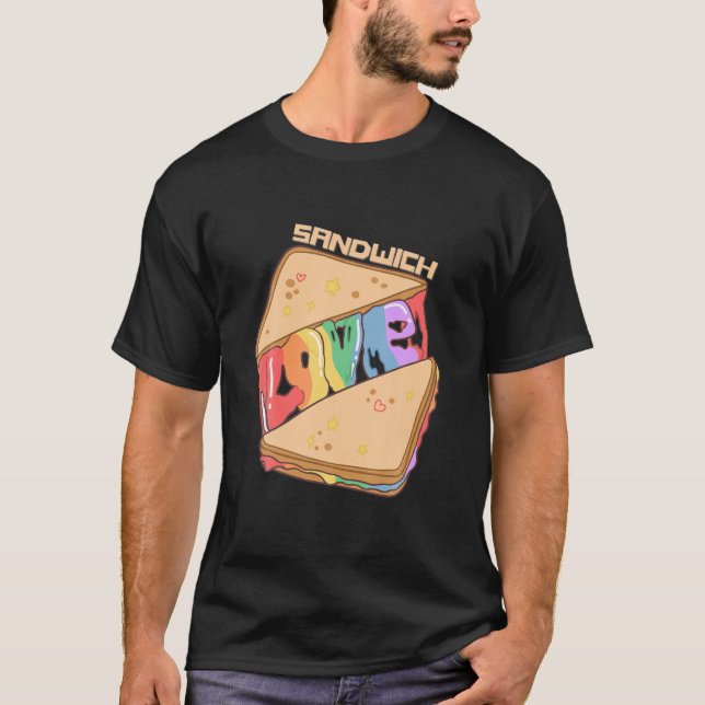 Camiseta Hoagie Sub Artist And Sandwich Maker - Sandwich Ga (Anverso)