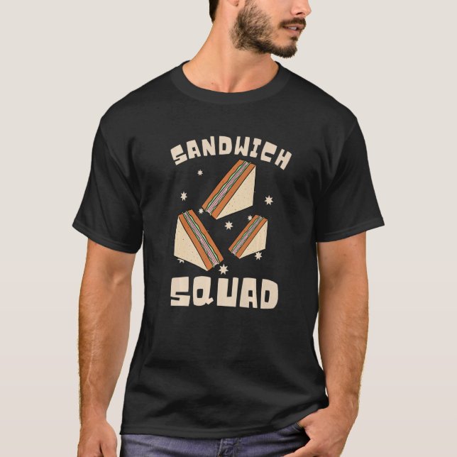 Camiseta Hoagie Sub Artist And Sandwich Maker - Sandwich Sq (Anverso)