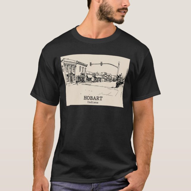 Camiseta Hobart Indiana Oversized (Anverso)