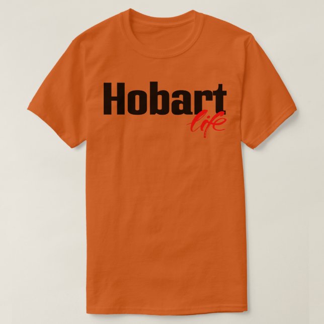 Camiseta Hobart Life (Diseño del anverso)