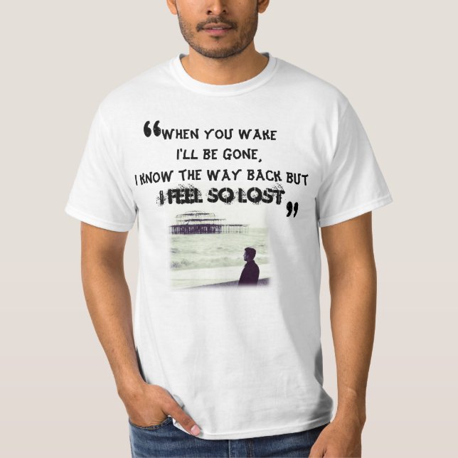 Camiseta Hobbie Estuardo - cuando usted despierta (Anverso)