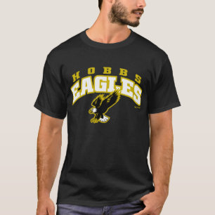 Camiseta Hobbs Eagles arqueado poniendo letras a la