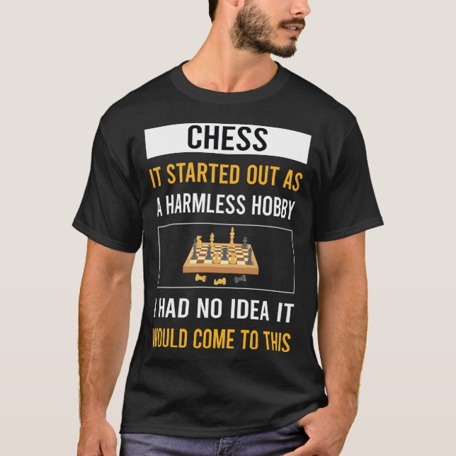Camiseta Hobby Chess inofensivo (Anverso)