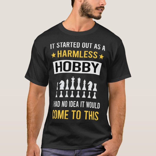 Camiseta Hobby Chess inofensivo (Anverso)