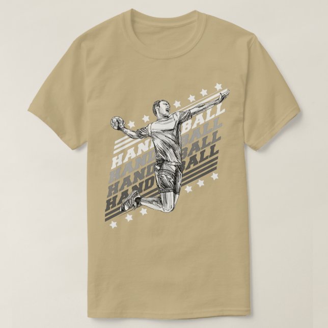 Camiseta Hobby de balonmano 6 (Diseño del anverso)