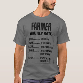 Camiseta Hobby de granja divertida dice granjero