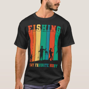 Camiseta Hobby De Pesca Para Hombres Pescador Regalo