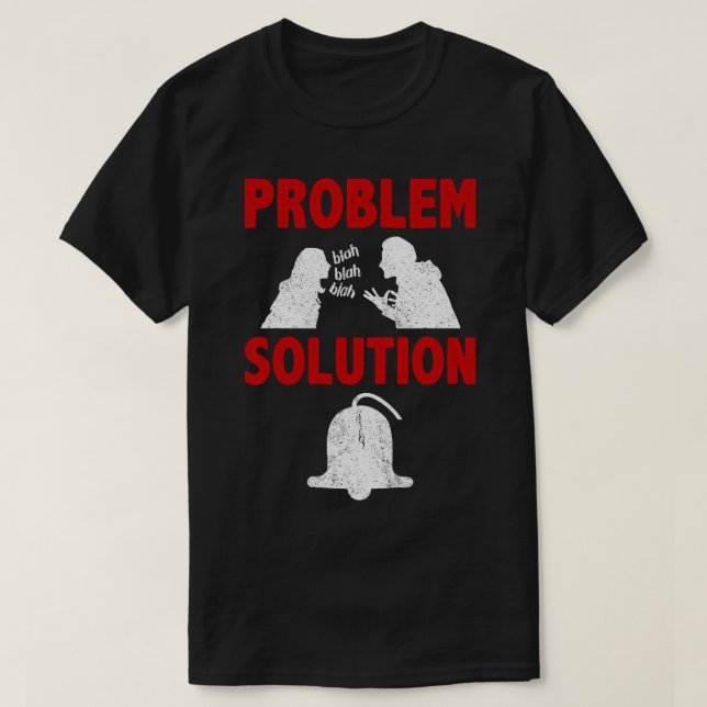 Camiseta Hobby de solución de problemas de músico de música (Diseño del anverso)