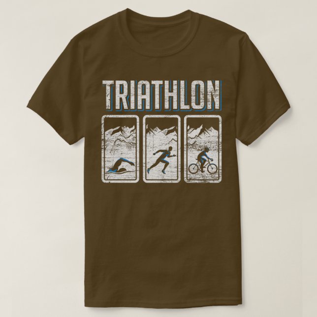 Camiseta Hobby de Triathlon 1 (Diseño del anverso)
