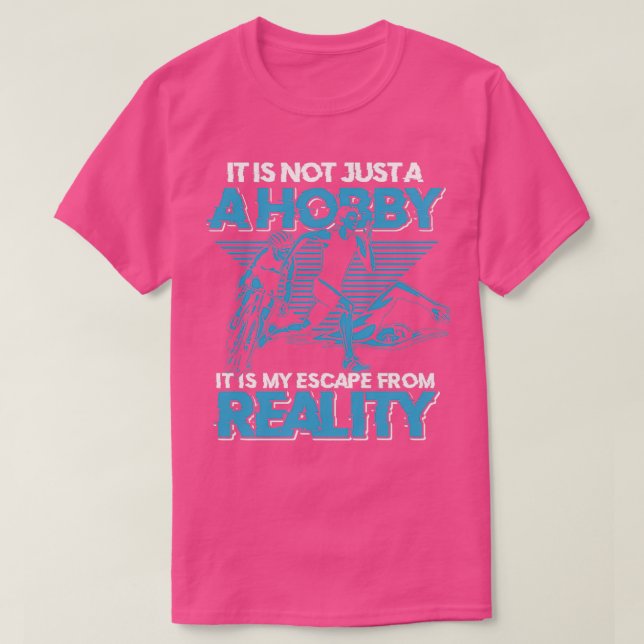 Camiseta Hobby de Triathlon 3 (Diseño del anverso)