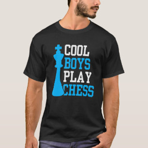 Camiseta Hobby del jugador de juegos de ajedrez de Guay