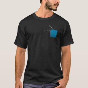 Camiseta Hobby Fisherman Lake Fishing Rod Fisherman Pocket