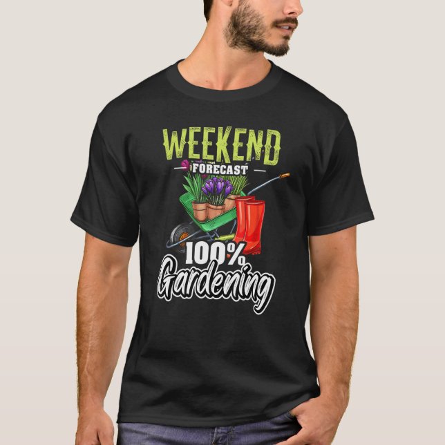 Camiseta Hobby Gardener Landscape Gardener Saying (Anverso)