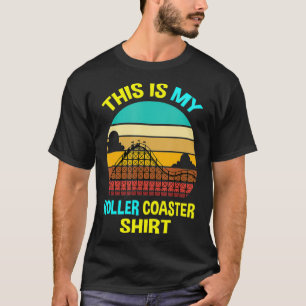 Camiseta Hobby gracioso mi Rollercoaster Rollercoaster Rega