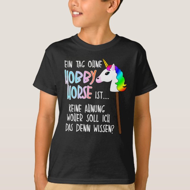 Camiseta Hobby Hobby Horse Hobbyhorse (Anverso)