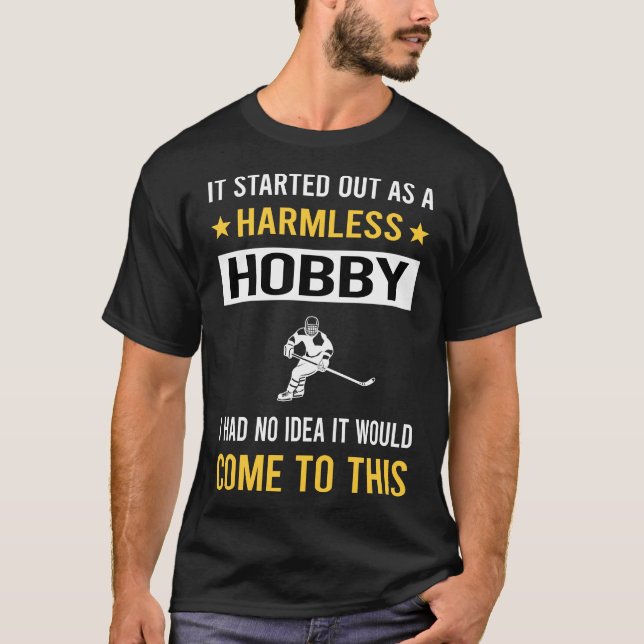 Camiseta Hobby Hockey Hockey Hockey sobre hielo (Anverso)