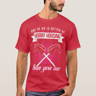 Camiseta Hobby Horse Chica Viajando amigo de Hobbyhorse