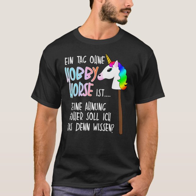 Camiseta Hobby Horse Hobbyhorse Saying (Anverso)