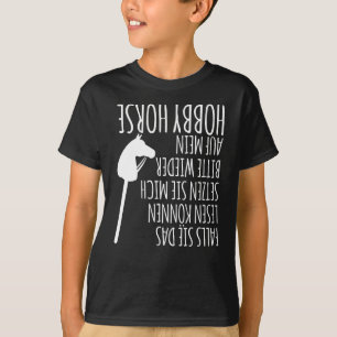 Camiseta Hobby Horse Steckenhorse Sing